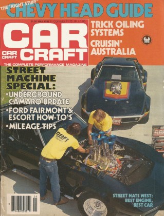 CAR CRAFT 1981 MAY - ESCORT, VETTES, MOUSE HEADS*
